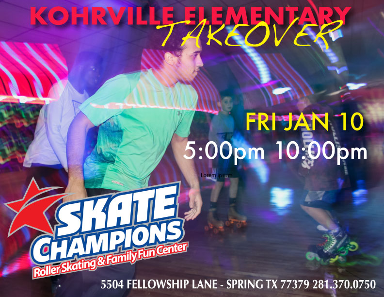 Kohrville Elementary Takover Fri Jan 10